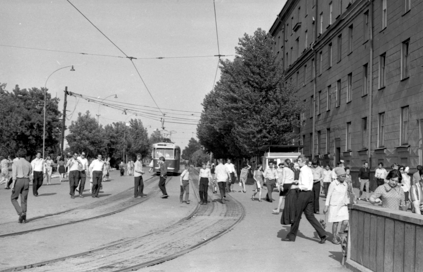 Omsk — Closed tram lines; Omsk — Historical photos