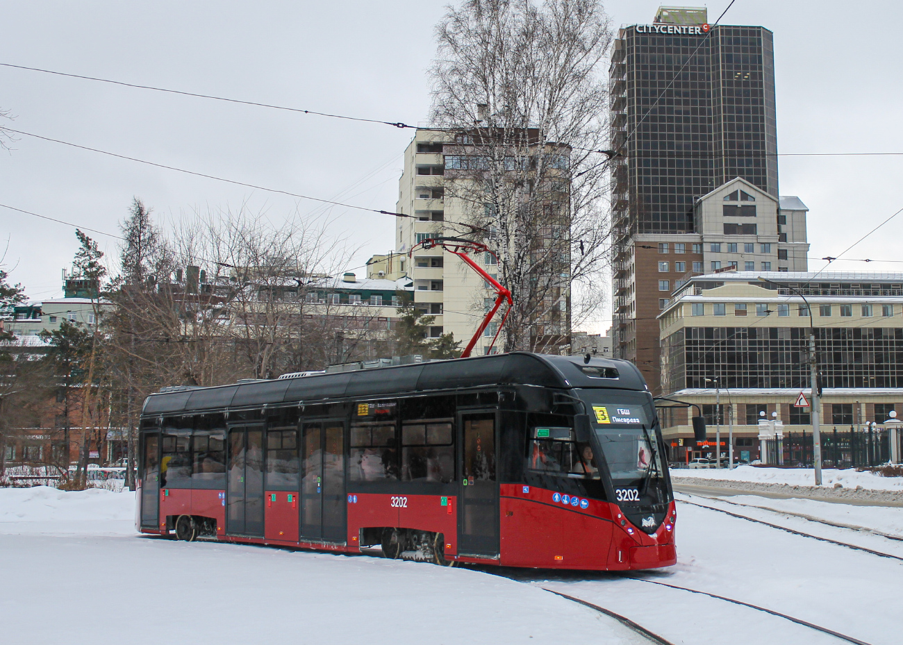 Новосибирск, БКМ Т701 № 3202