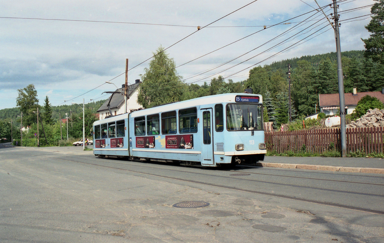 Осло, Strømmen SL 79/I № 113; Осло — Трамвайные линии и инфраструктура