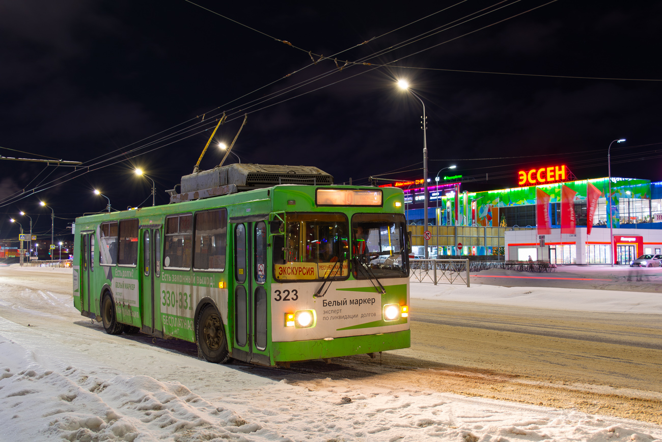 Йошкар-Ола, ЗиУ-682ГМ1 (с широкой передней дверью) № 323