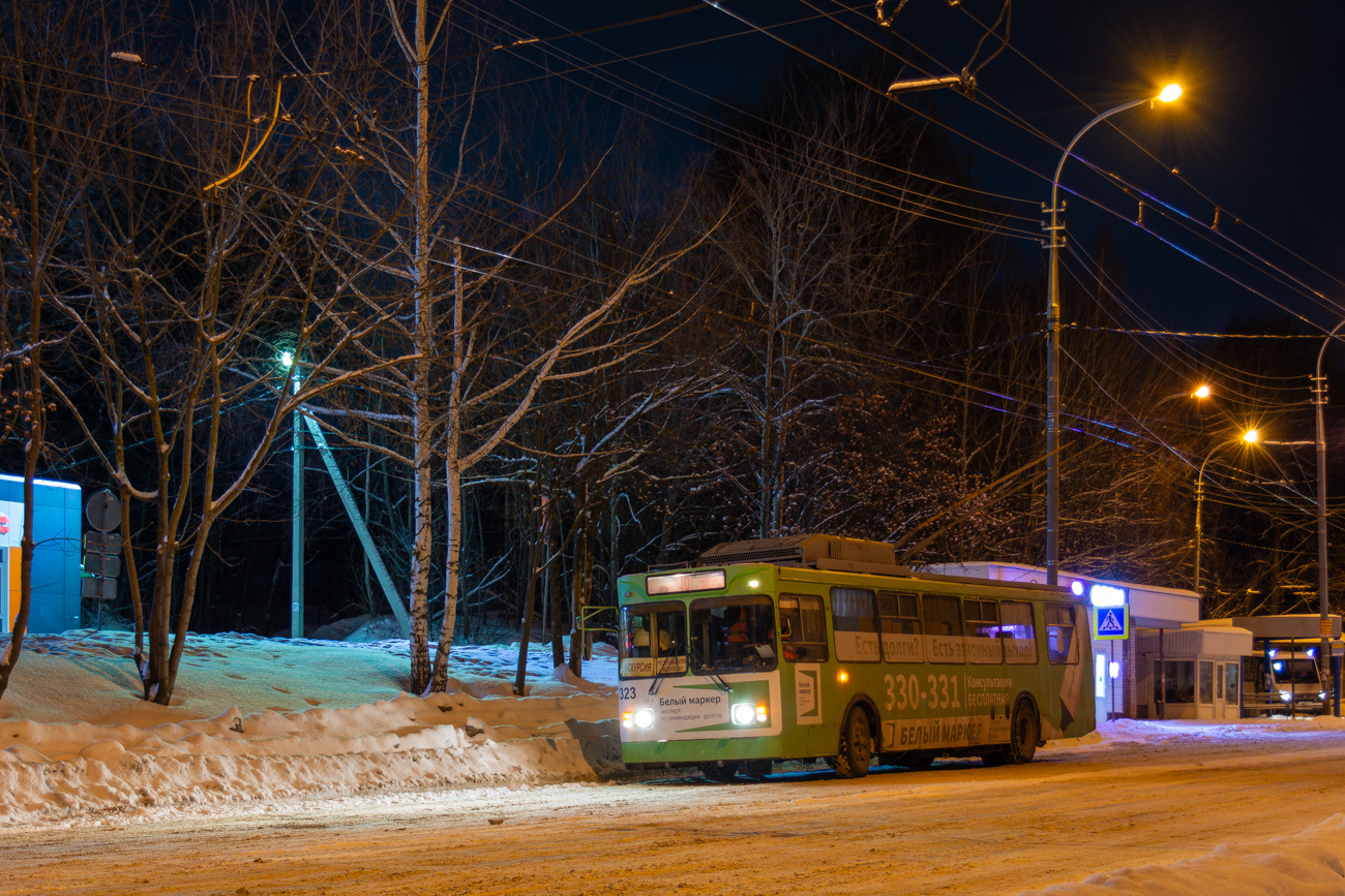 Йошкар-Ола, ЗиУ-682ГМ1 (с широкой передней дверью) № 323