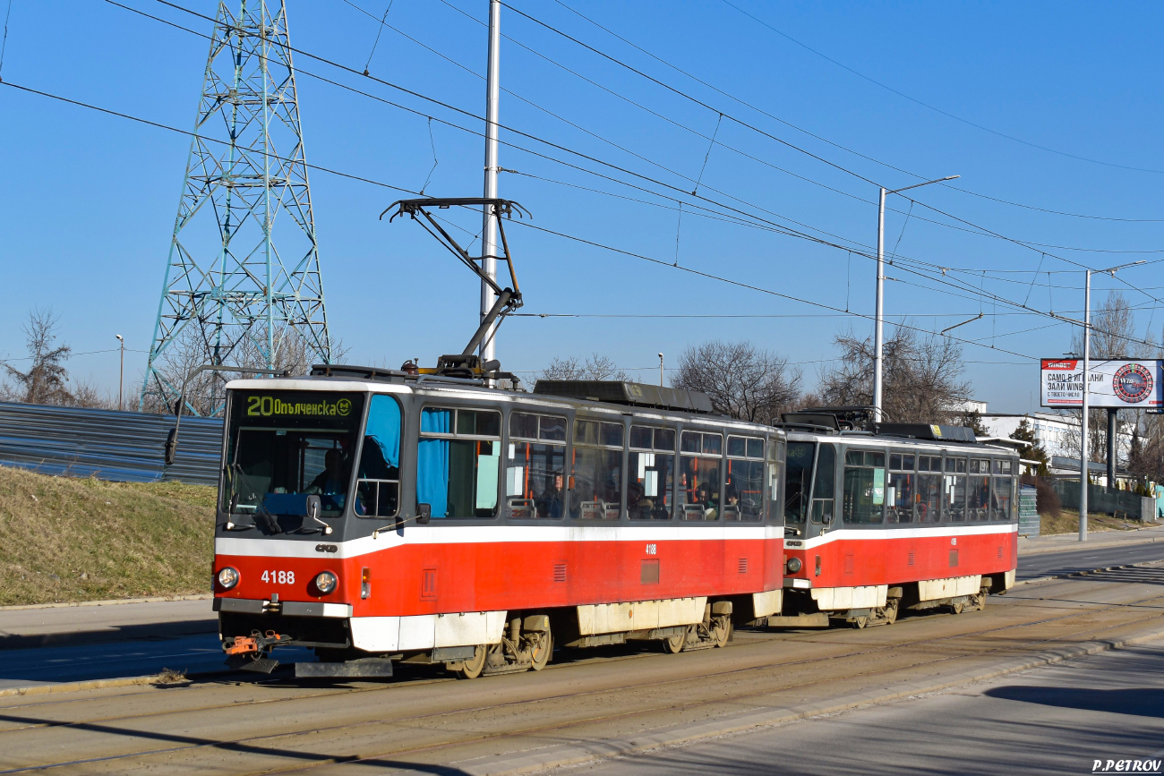 София, Tatra T6A5 № 4188