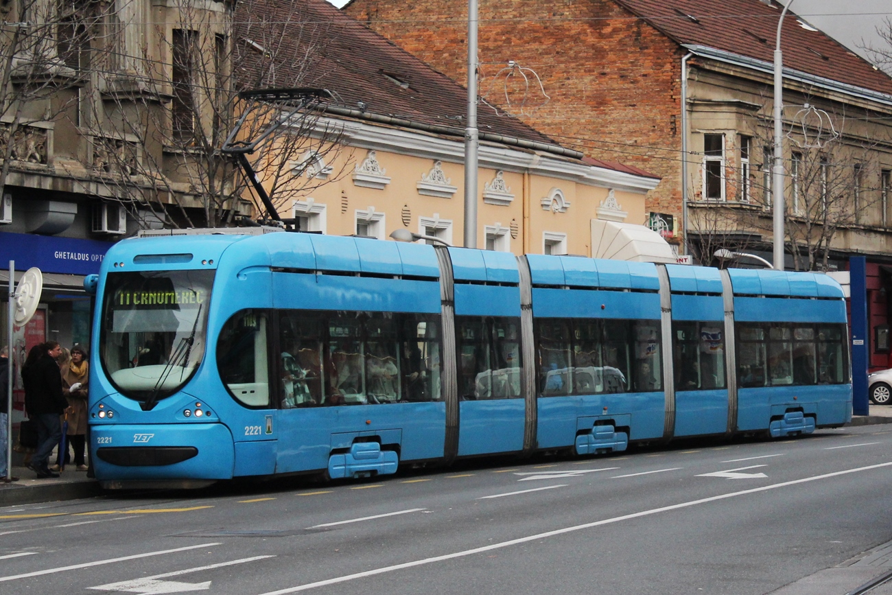 Загреб, Končar TMK 2200 № 2221 Загреб, Končar TMK 2200 № 2221