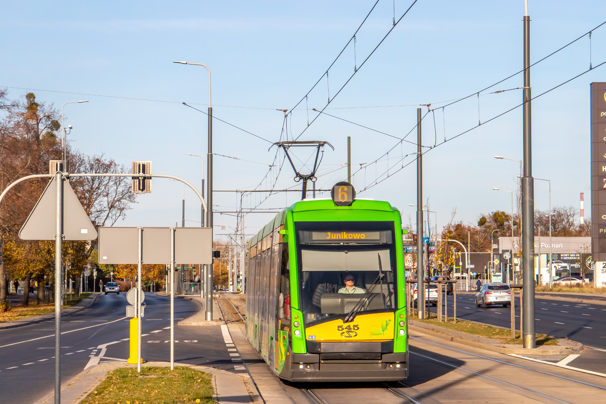 Познань, Solaris Tramino S105p № 545
