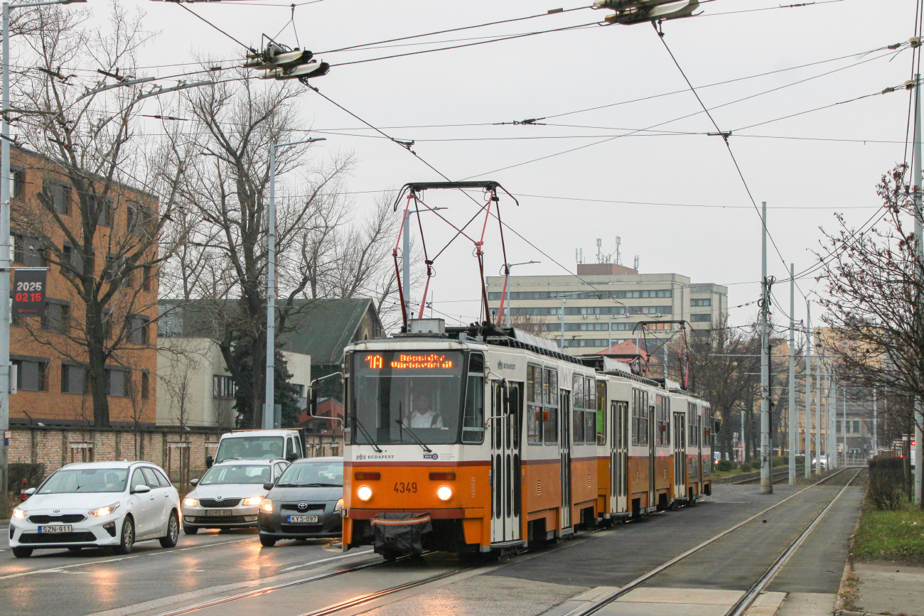 Будапешт, Tatra T5C5 № 4349