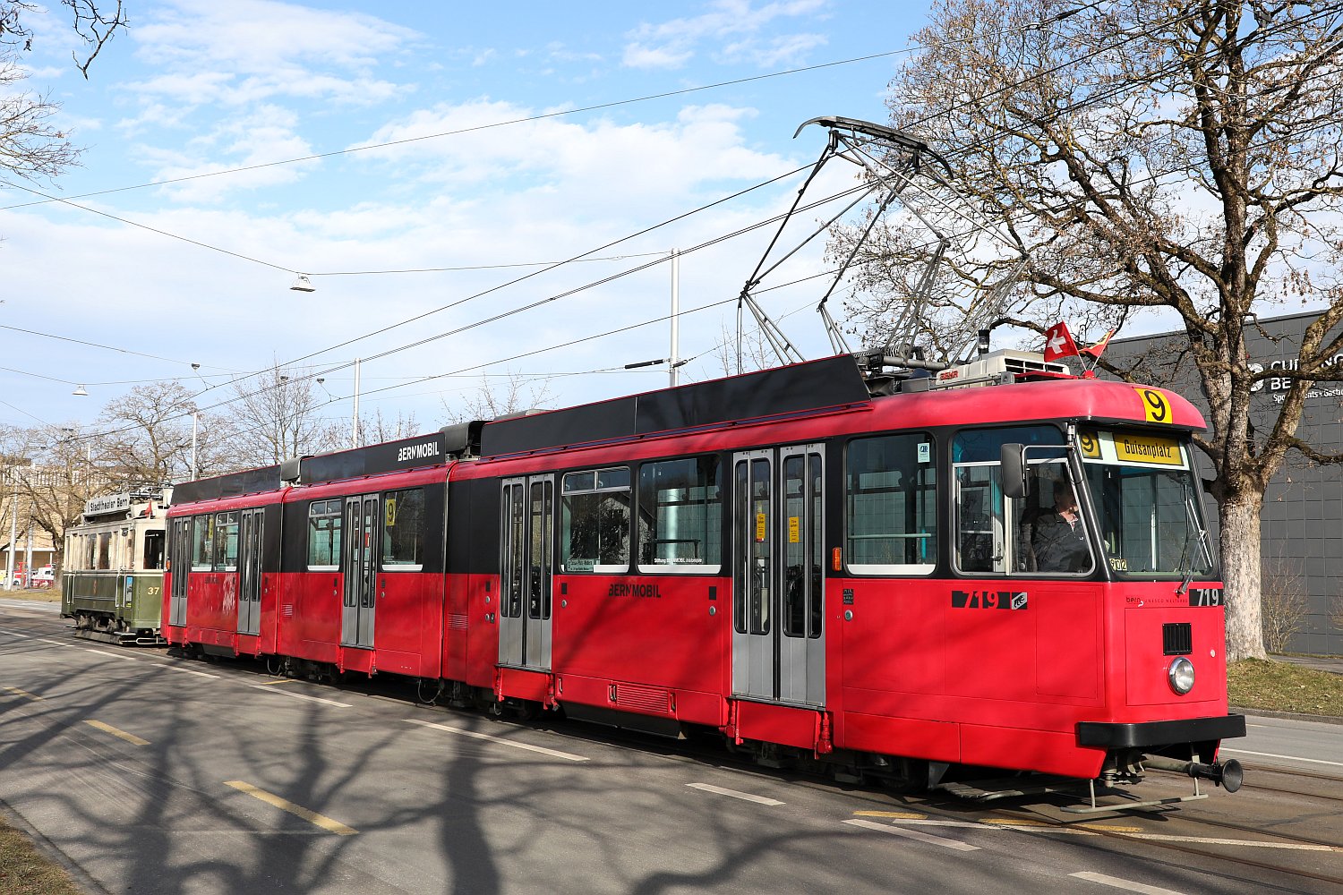 Берн, SWS/BBC Be 8/8 № 719