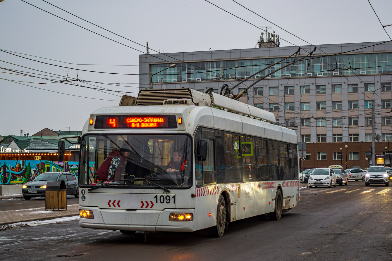 Красноярск, БКМ 321 № 1091
