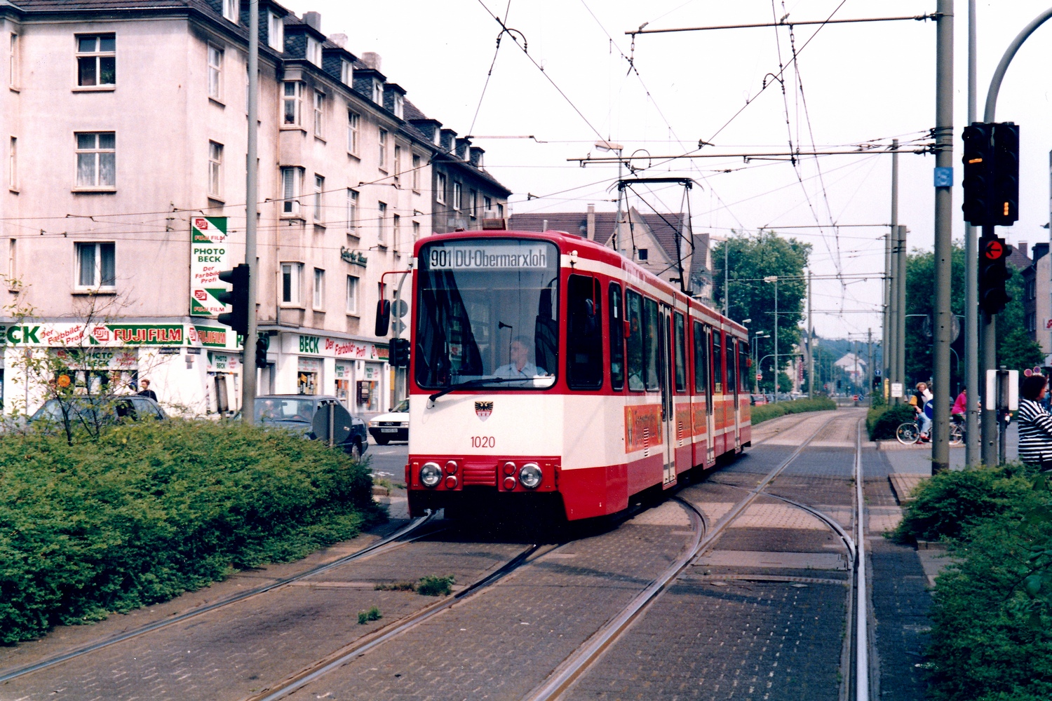 Duisburg, Duewag GT8NC-DU № 1020