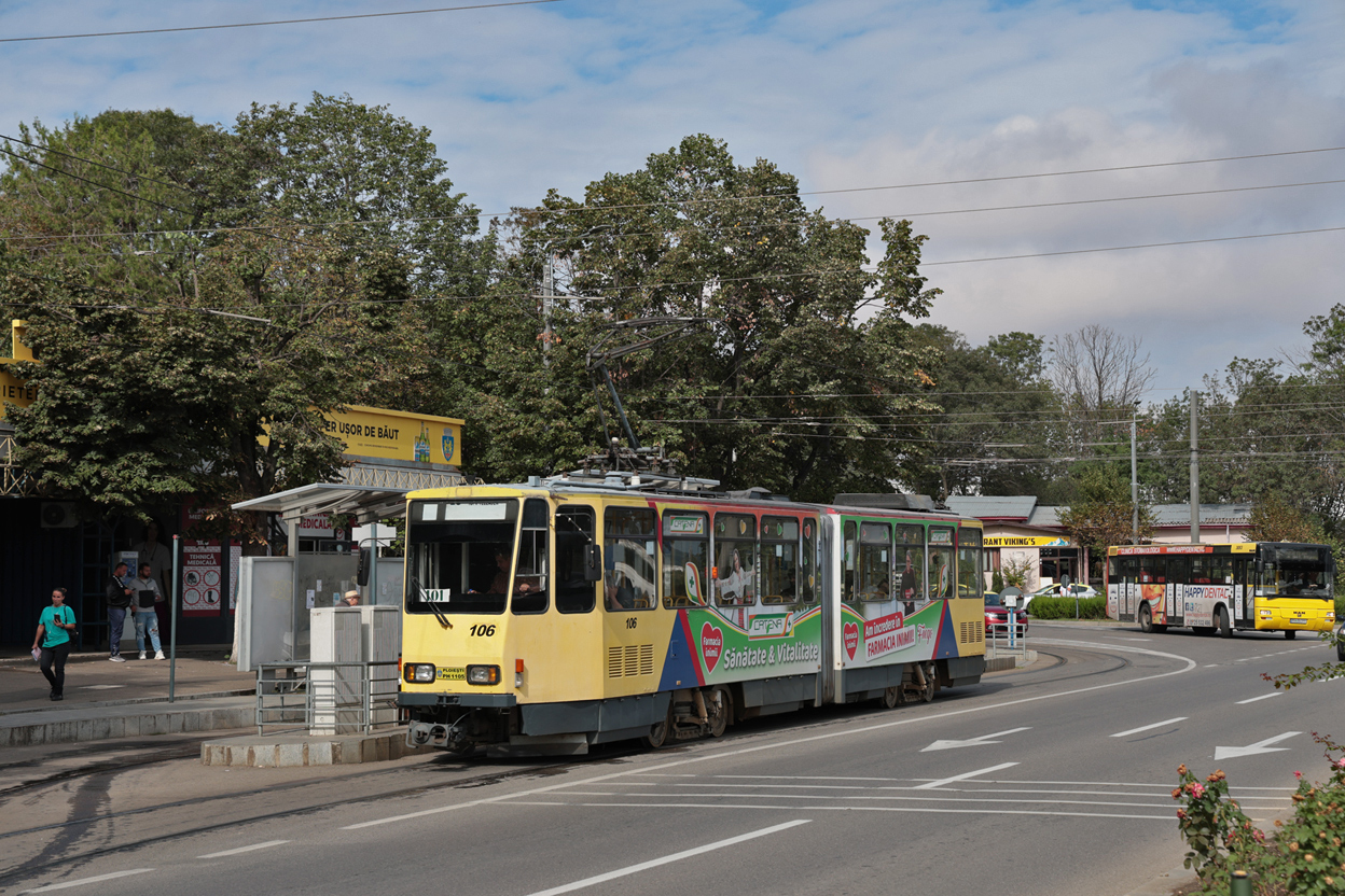 Плоешти, Tatra KT4DM № 106