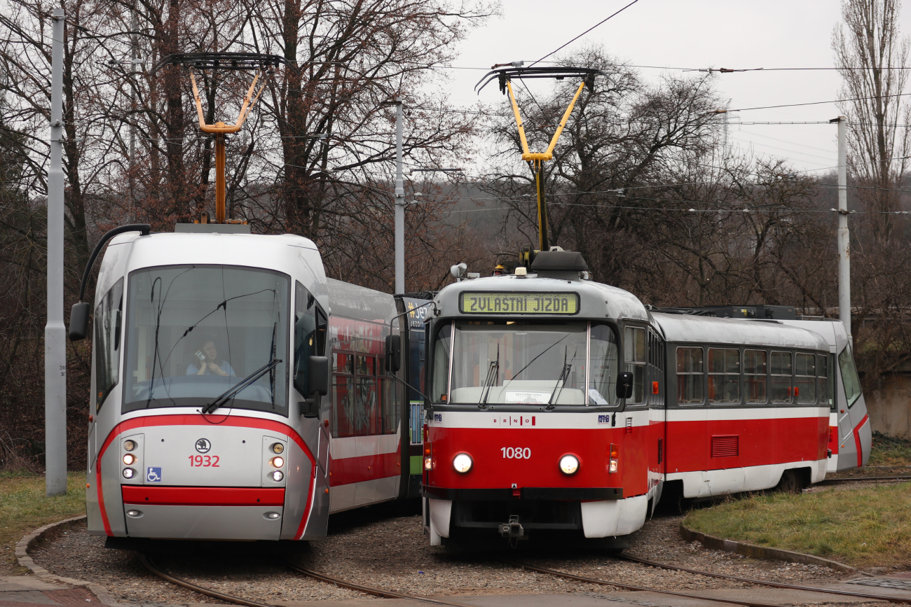 Брно, Tatra K2P № 1080