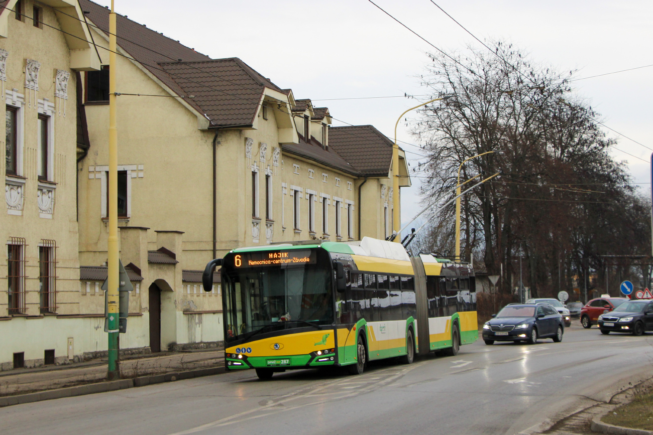 Жилина, Škoda 27Tr Solaris IV № 287