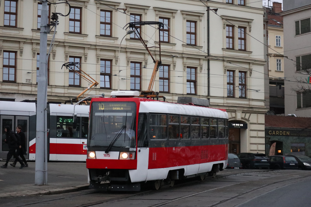 Брно, Tatra T3R (1995) № 1615