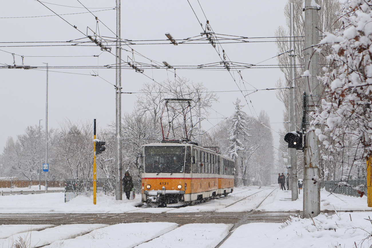 Sofia, Tatra T6B5B Nr. 4121