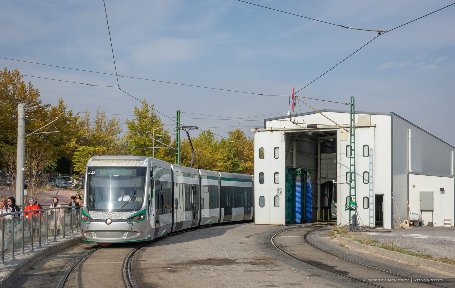 Конья — Трамвайные линии и инфраструктура