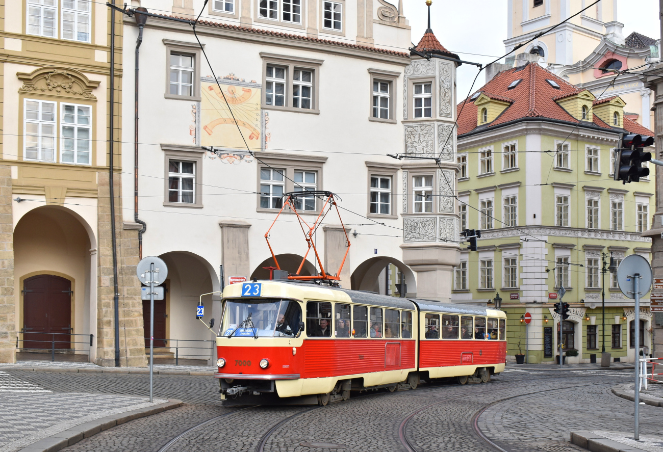 Прага, Tatra K2 № 7000