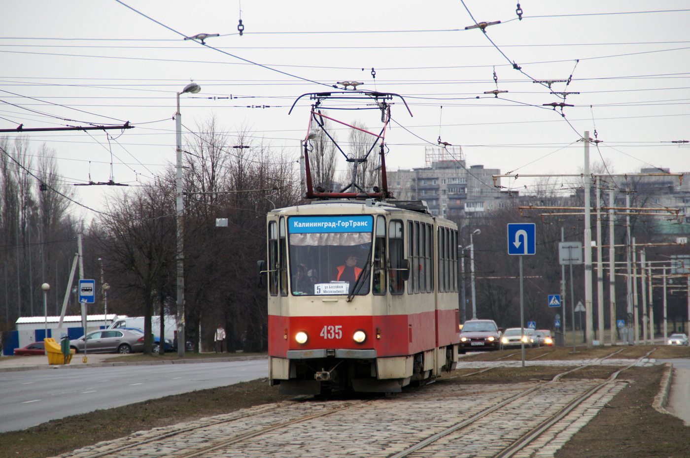 Калининград, Tatra KT4SU № 435