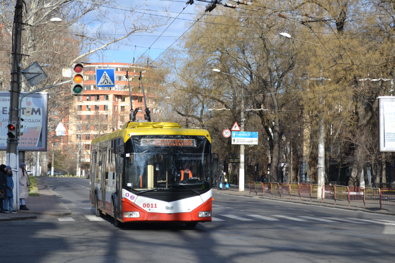 Одесса, БКМ 321 № 0011