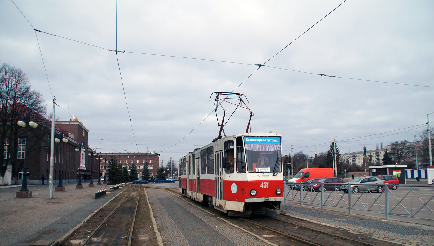 Królewiec, Tatra KT4SU Nr 431