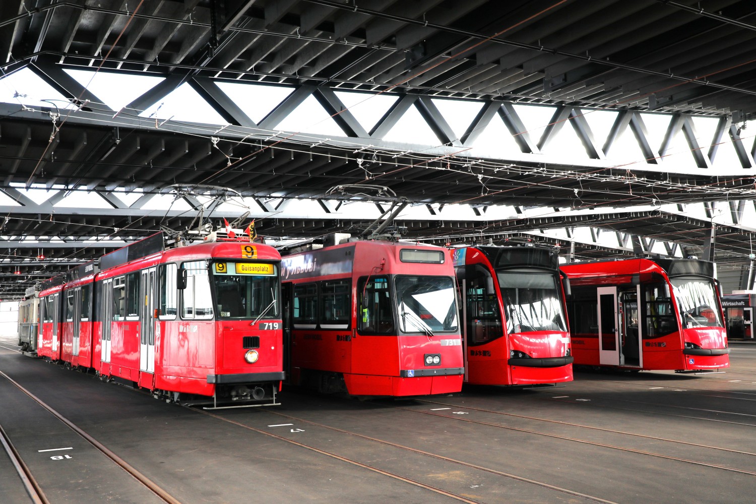 Берн, SWS/BBC Be 8/8 № 719