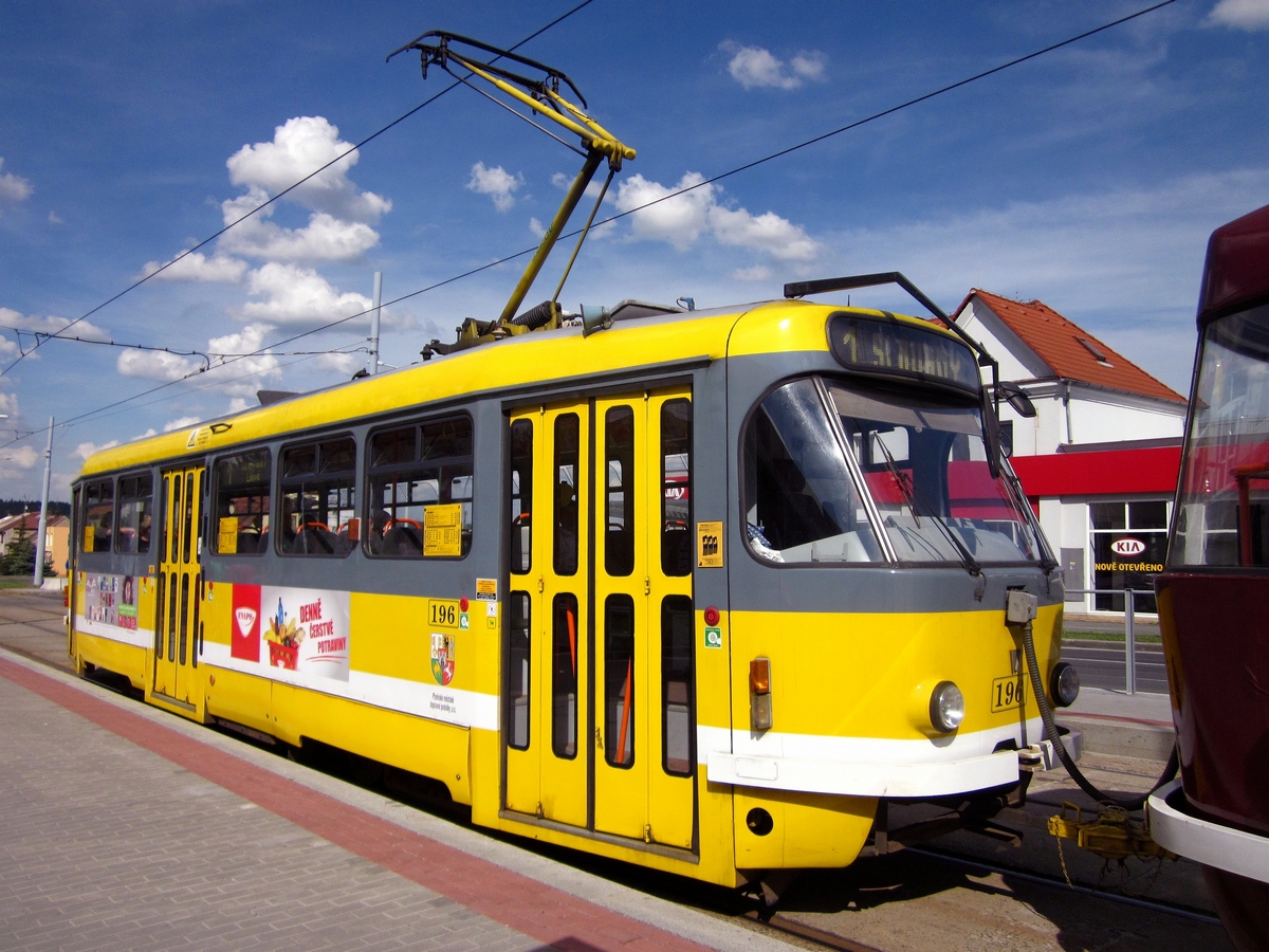 Пльзень, Tatra T3R.PV № 196