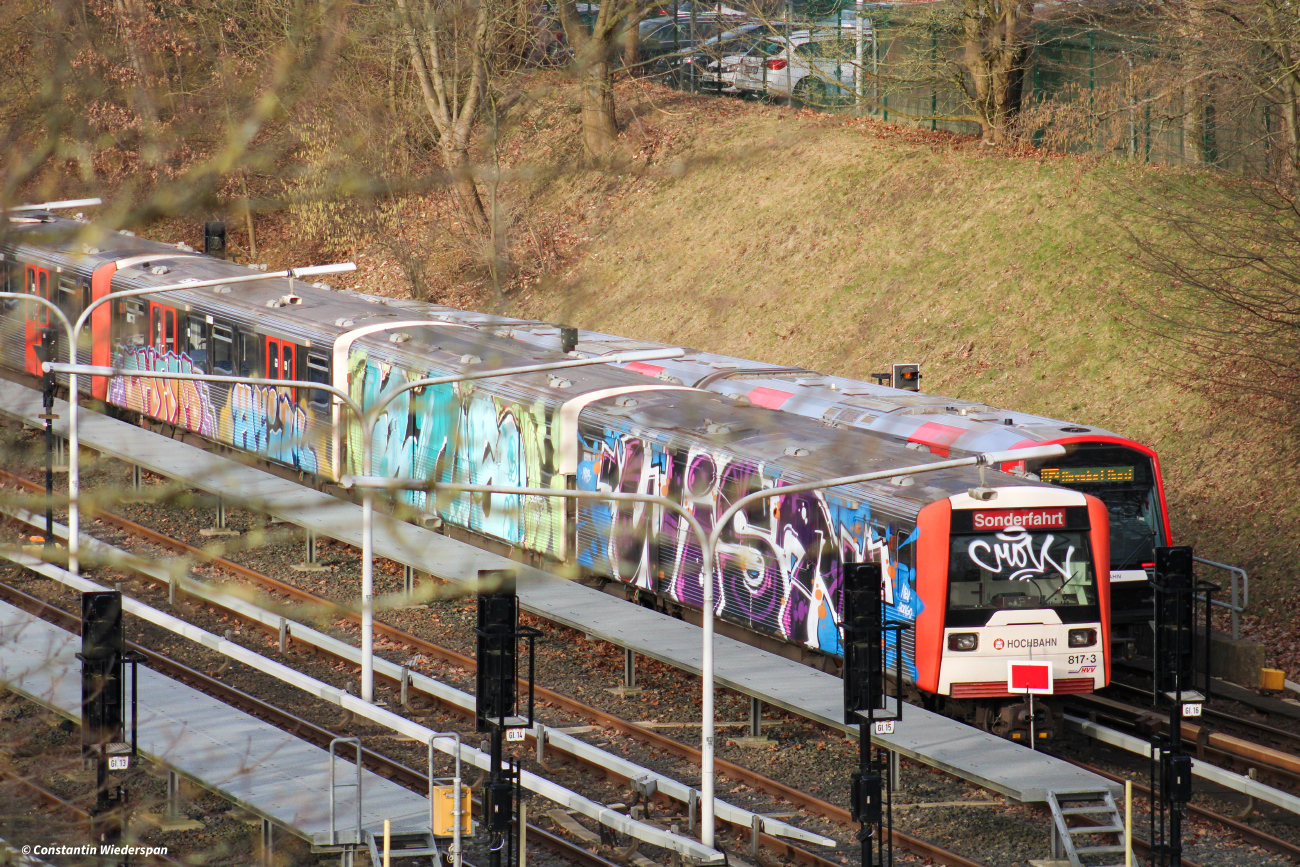 Гамбург, HHA DT3.1 № 817