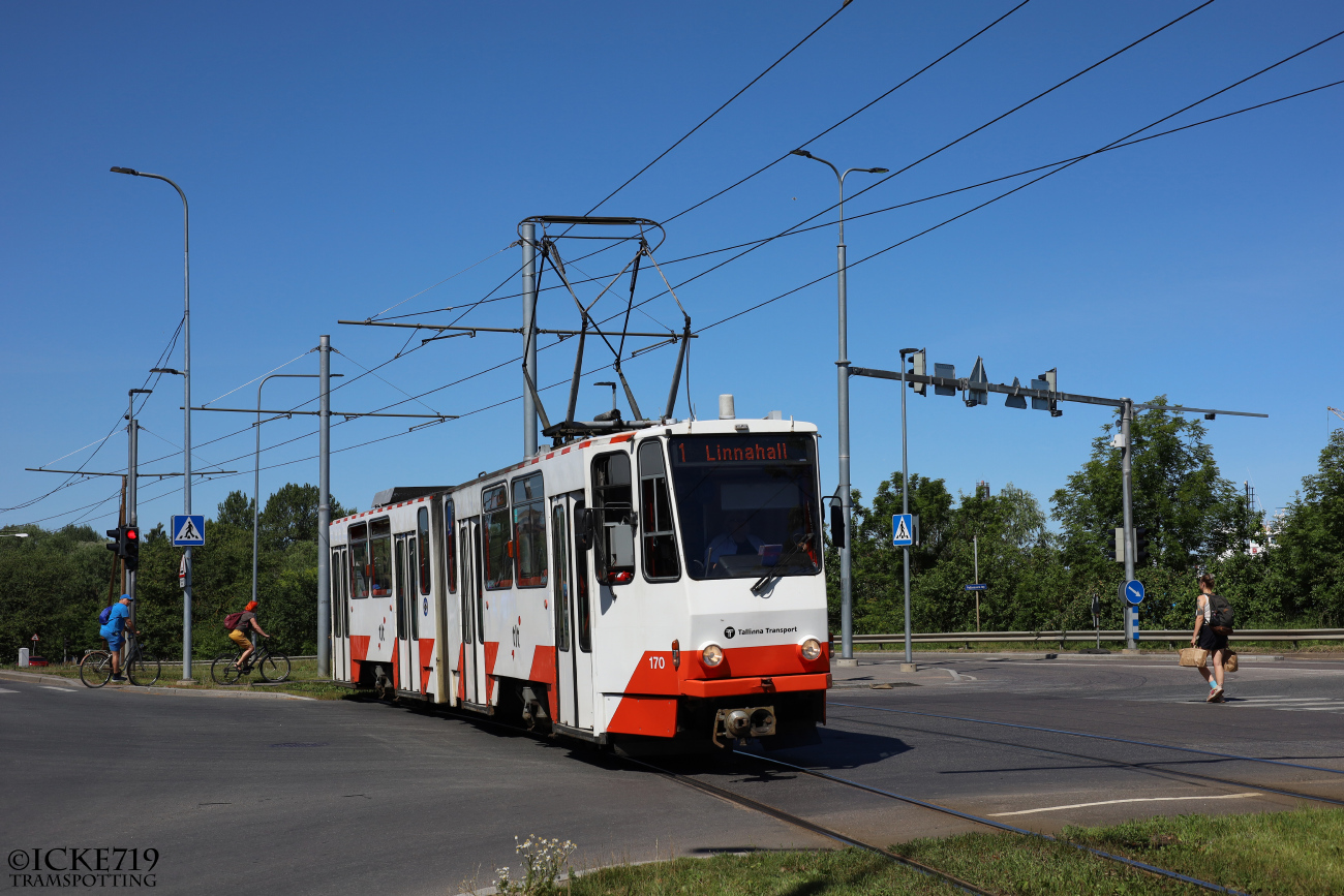 Таллин, Tatra KT4D № 170