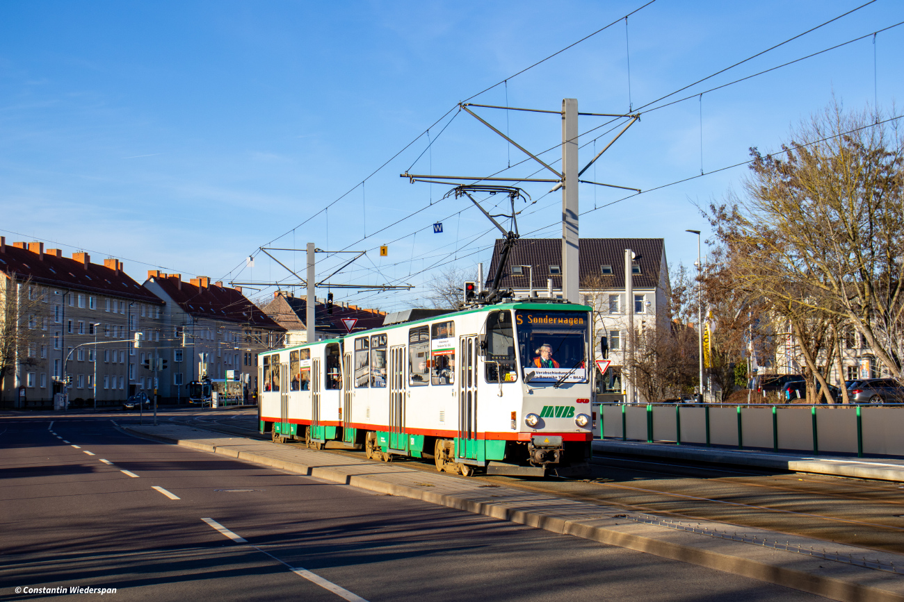 Магдебург, Tatra T6A2M № 1281; Магдебург — T6A2-Abschied 28.01.2024 Магдебург, Tatra T6A2M № 1281; Магдебург — T6A2-Abschied 28.01.2024