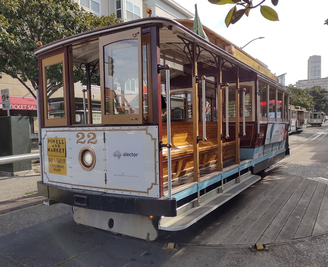 San Francisco Bay Area, Mahoney cable car — 22