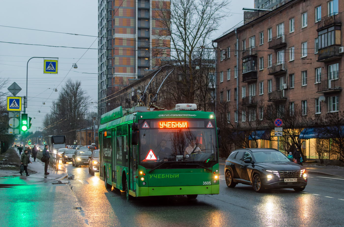 Санкт-Петербург, Тролза-5265.00 «Мегаполис» № 3505