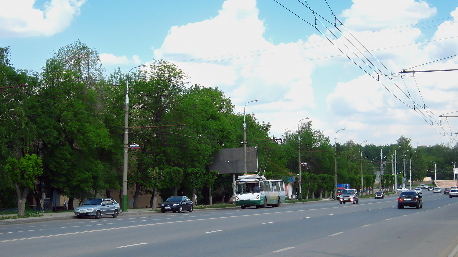 Пенза — Троллейбусные линии — Памятник Победы