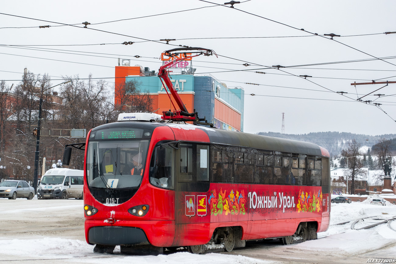 Златоуст, Tatra T3K «Иж» № 016
