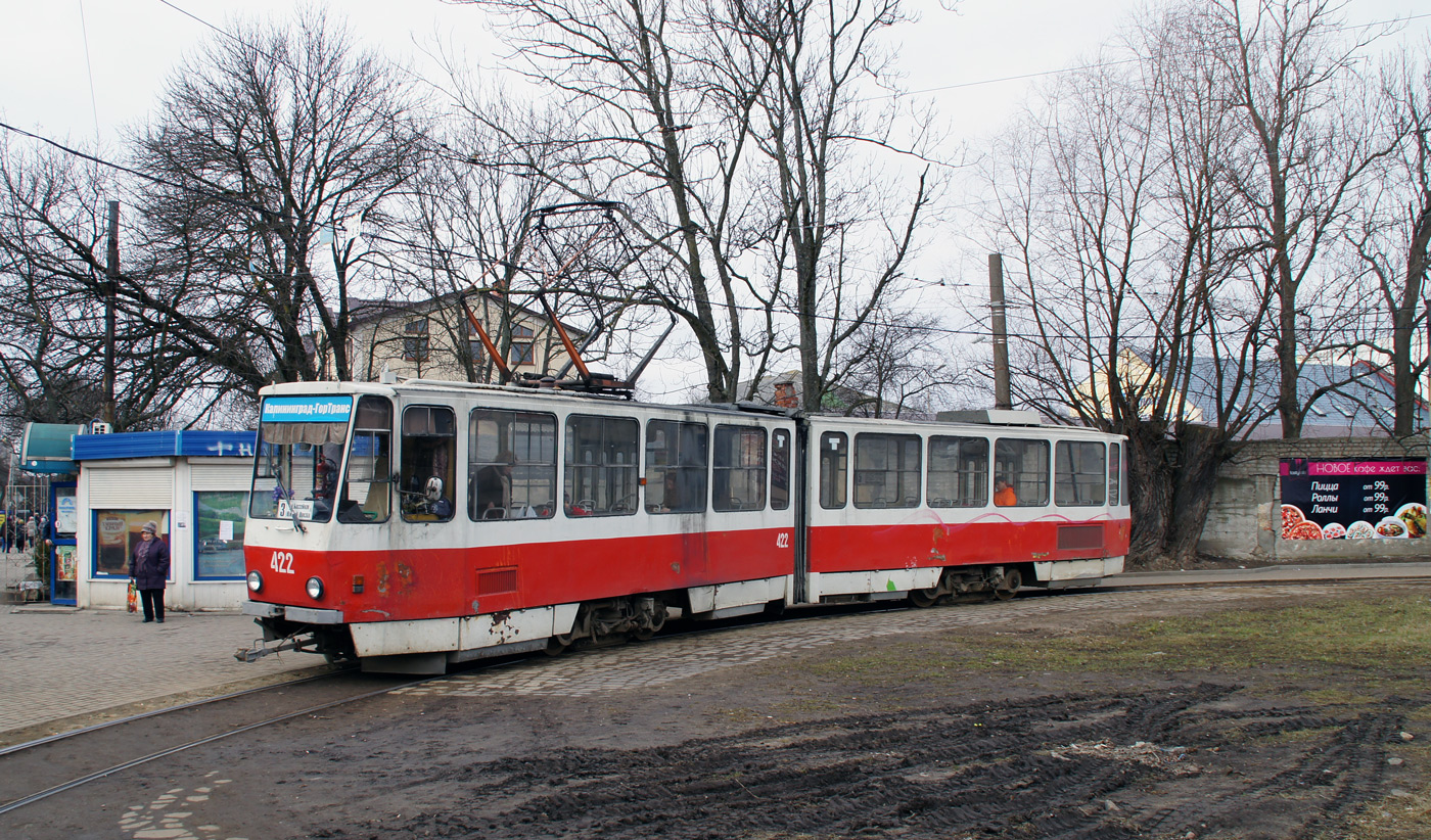 Калининград, Tatra KT4SU № 422