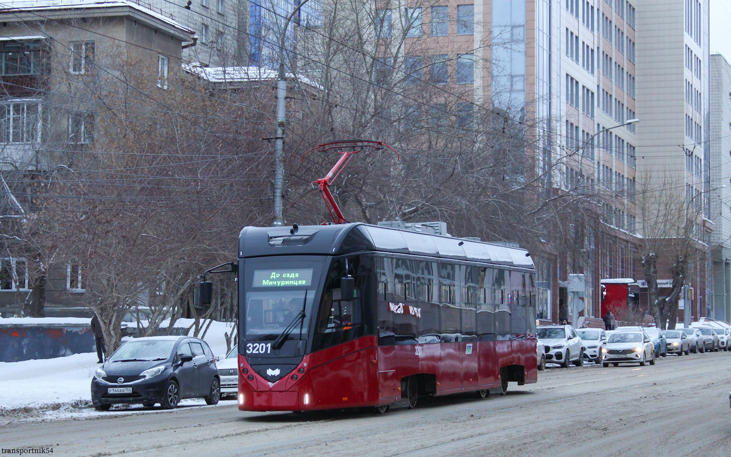Новосибирск, БКМ Т701 № 3201 Новосибирск, БКМ Т701 № 3201