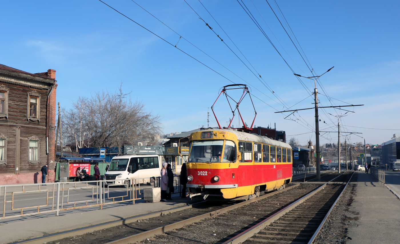 Барнаул, Tatra T3SU № 3022