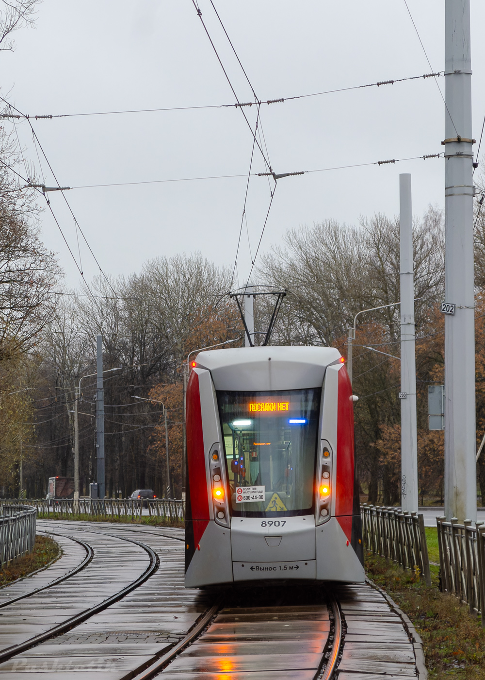Санкт-Петербург, 71-801 (Alstom Citadis 301 CIS) № 8907
