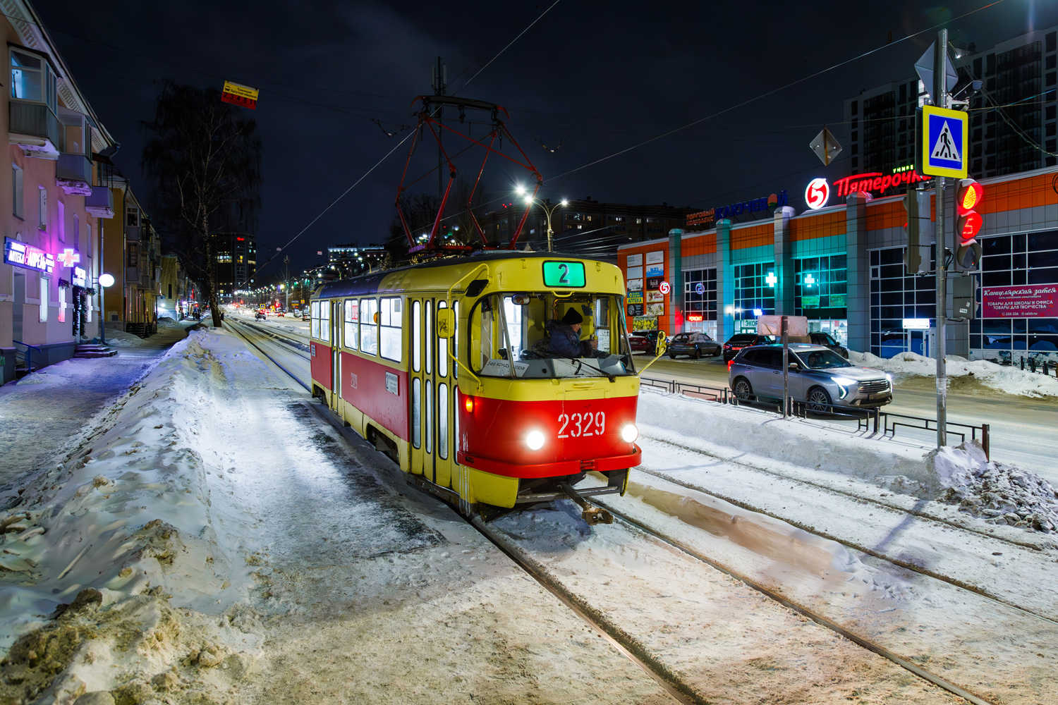 Ижевск, Tatra T3SU № 2329