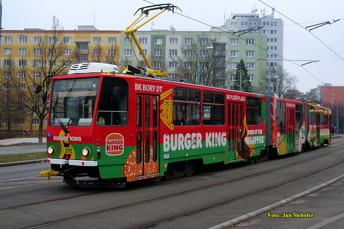 Пльзень, Tatra KT8D5R.N2P № 292