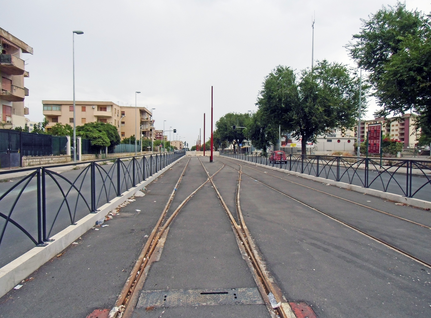 Палермо — Трамвайные линии и инфраструктура