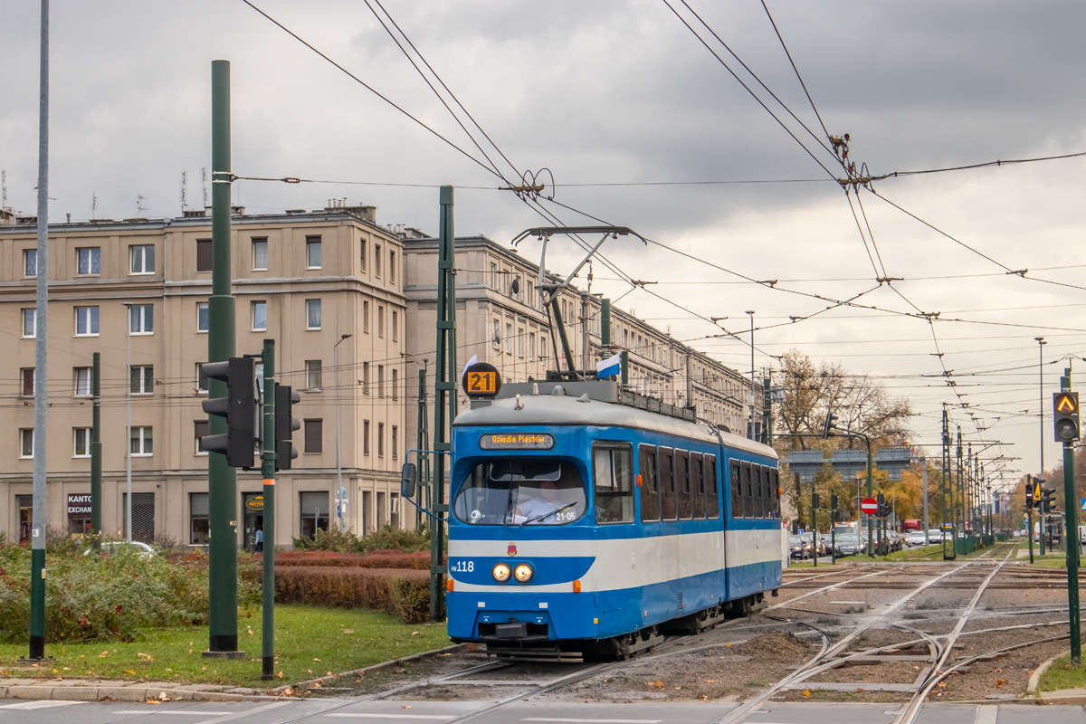 Краков, SGP Type E1 № HW118