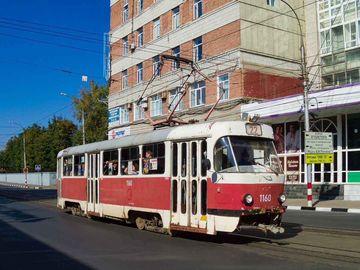 Ульяновск, Tatra T3SU № 1160