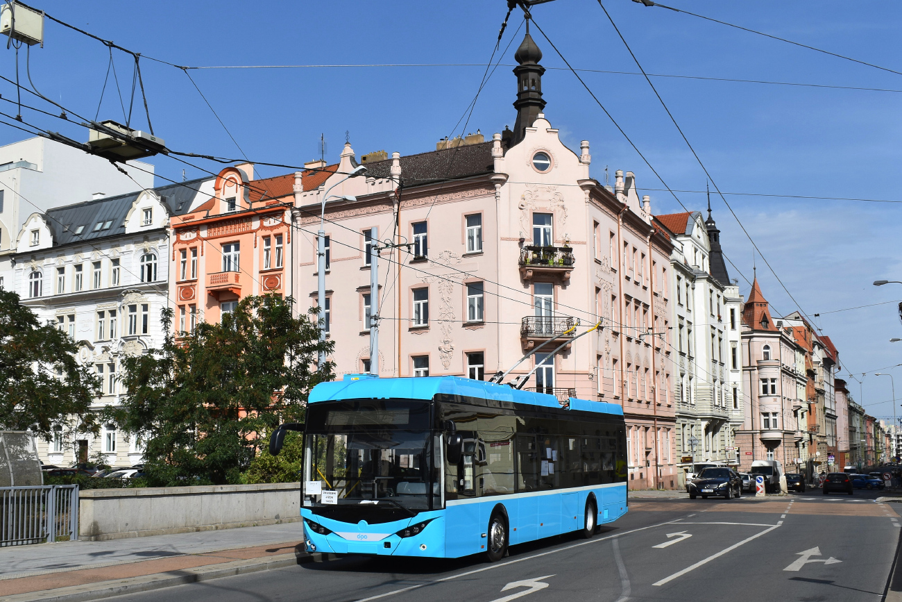 Ostrava, Škoda 36Tr TEMSA N°. 3756; Pilsen — Brand new trolleybuses from the Škoda factory