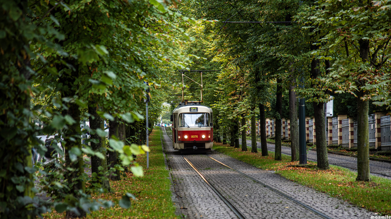 Praha, Tatra T3M2-DVC č. 8076