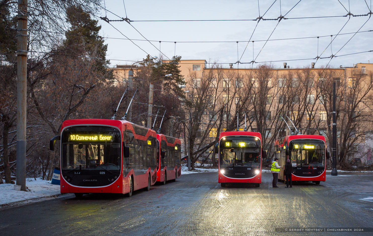 Челябинск, Синара 6254.00 № 029; Челябинск, Синара 6254.00 № 068