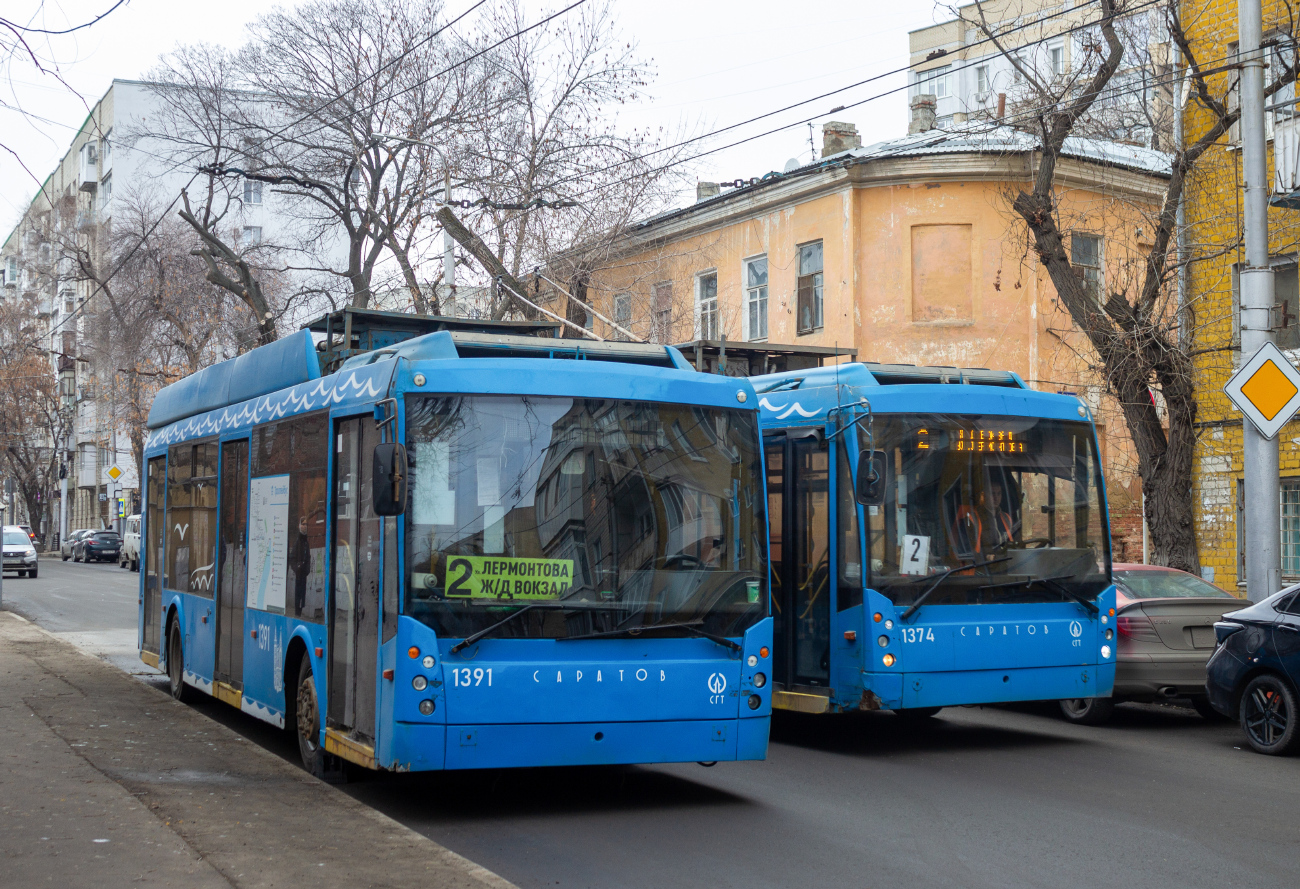 Саратов, Тролза-5265.00 «Мегаполис» № 1391
