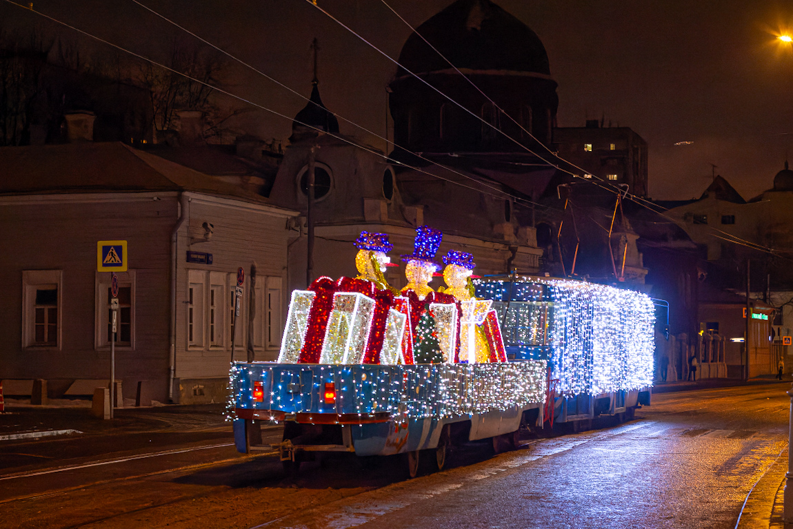 Москва, Tatra T3SU № 00219
