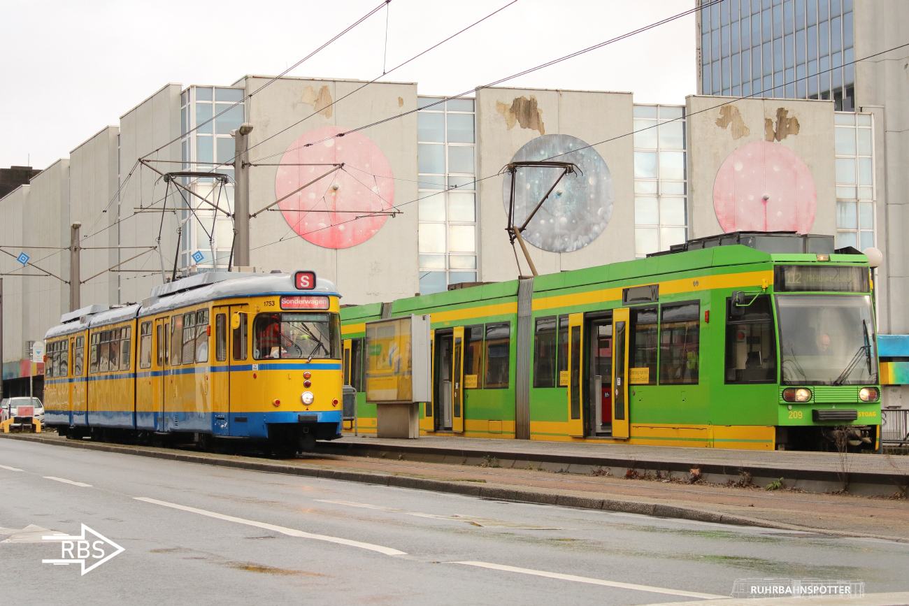 Эссен – Мюльхайм-ан-дер-Рур, Duewag GT8 № 1753