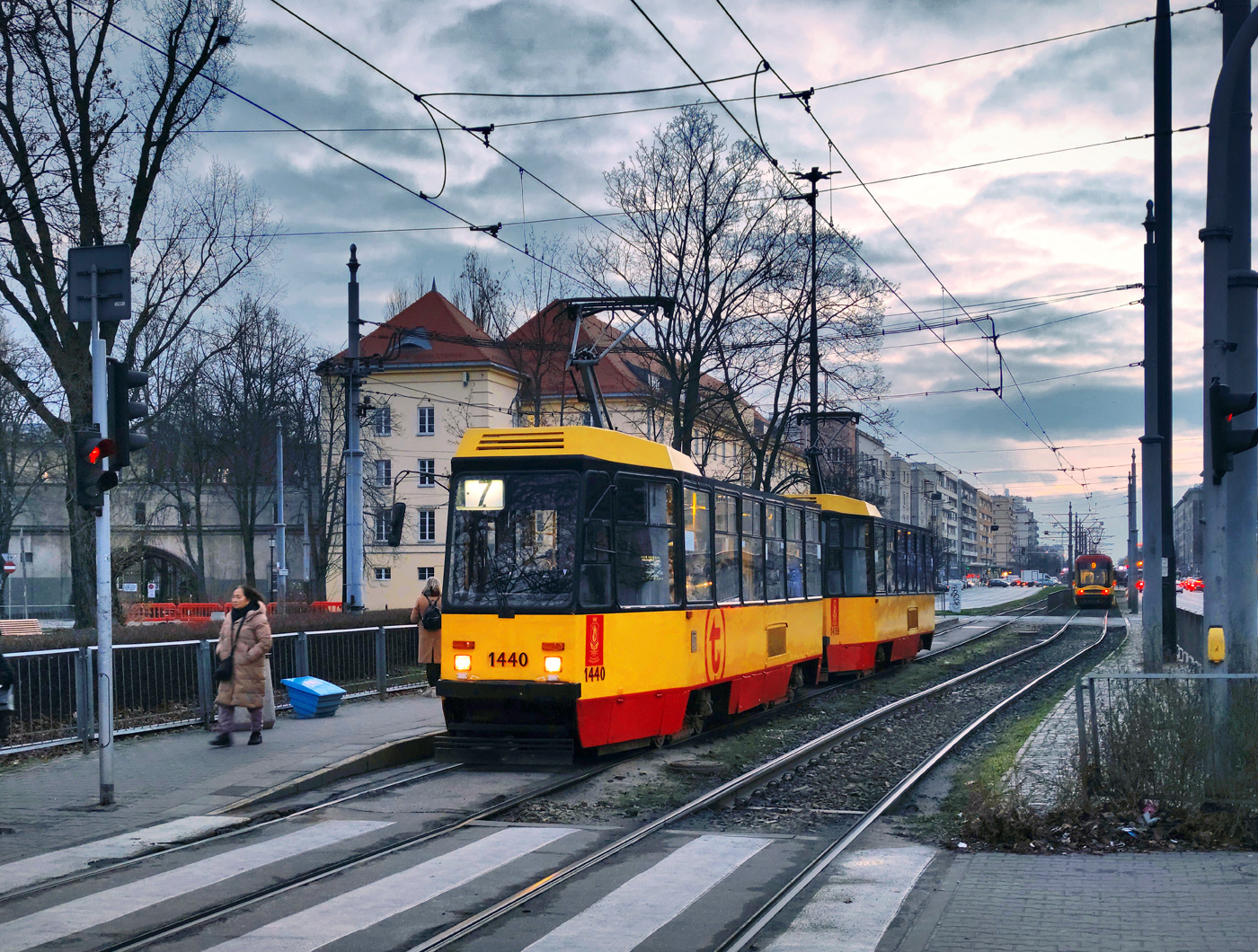 Варшава, Konstal 105Nf № 1440