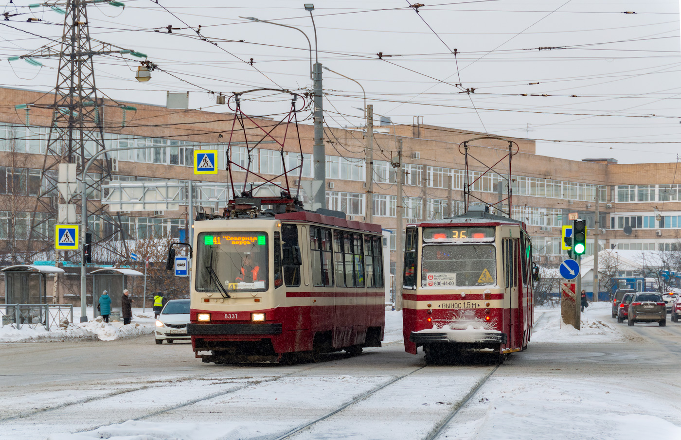 Санкт-Петербург, 71-134К (ЛМ-99К) № 8331; Санкт-Петербург, ЛВС-86К № 8148