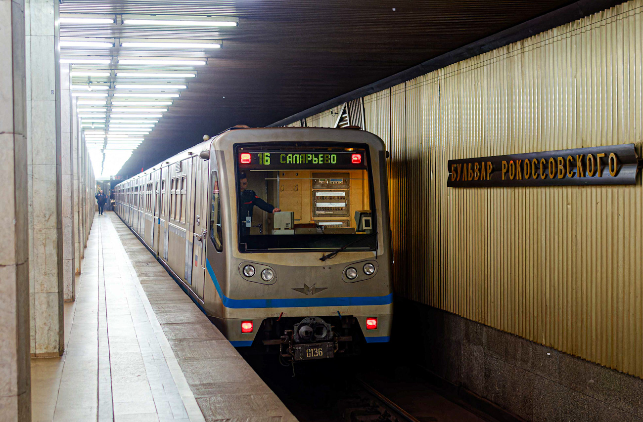 Москва, 81-740.1 «Русич» № 0136