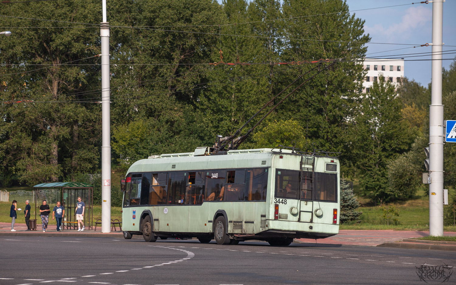 Минск, БКМ 321 № 3448